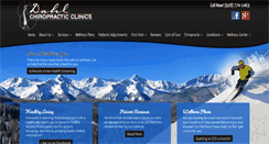 Desktop Screenshot of dahlchiropractic.com
